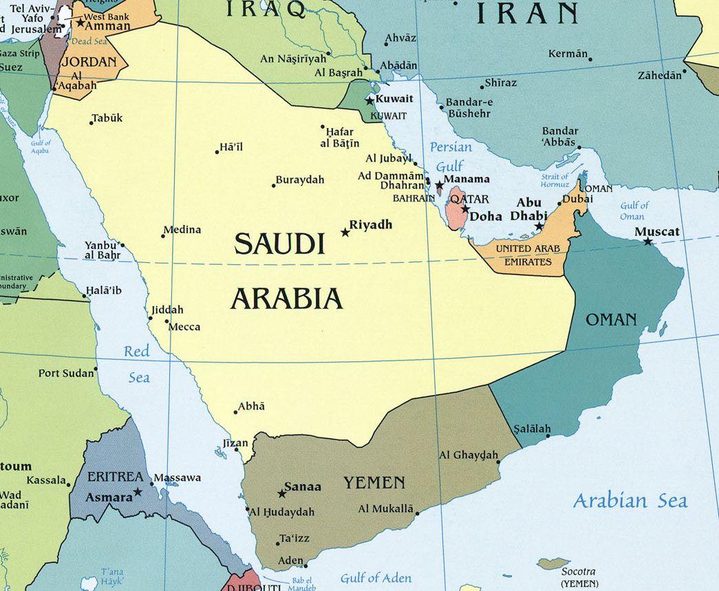 Muscat Oman map world - Muscat Oman on world map (Western Asia - Asia)