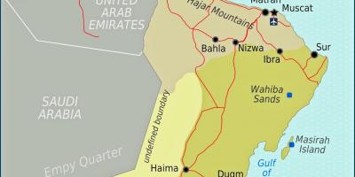 Map of duqm Oman